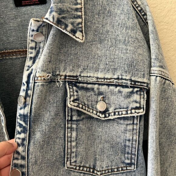 Distressed Jean Jacket✨ - Picture 8 of 8